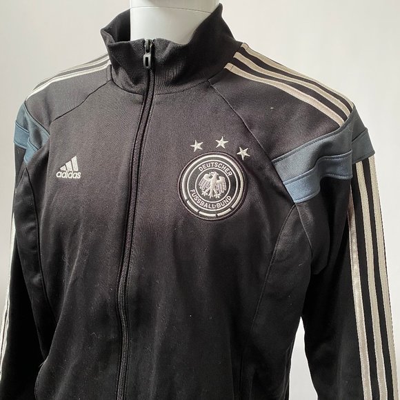 Adidas Deutsher FussBall Full Zip Jacket Lg